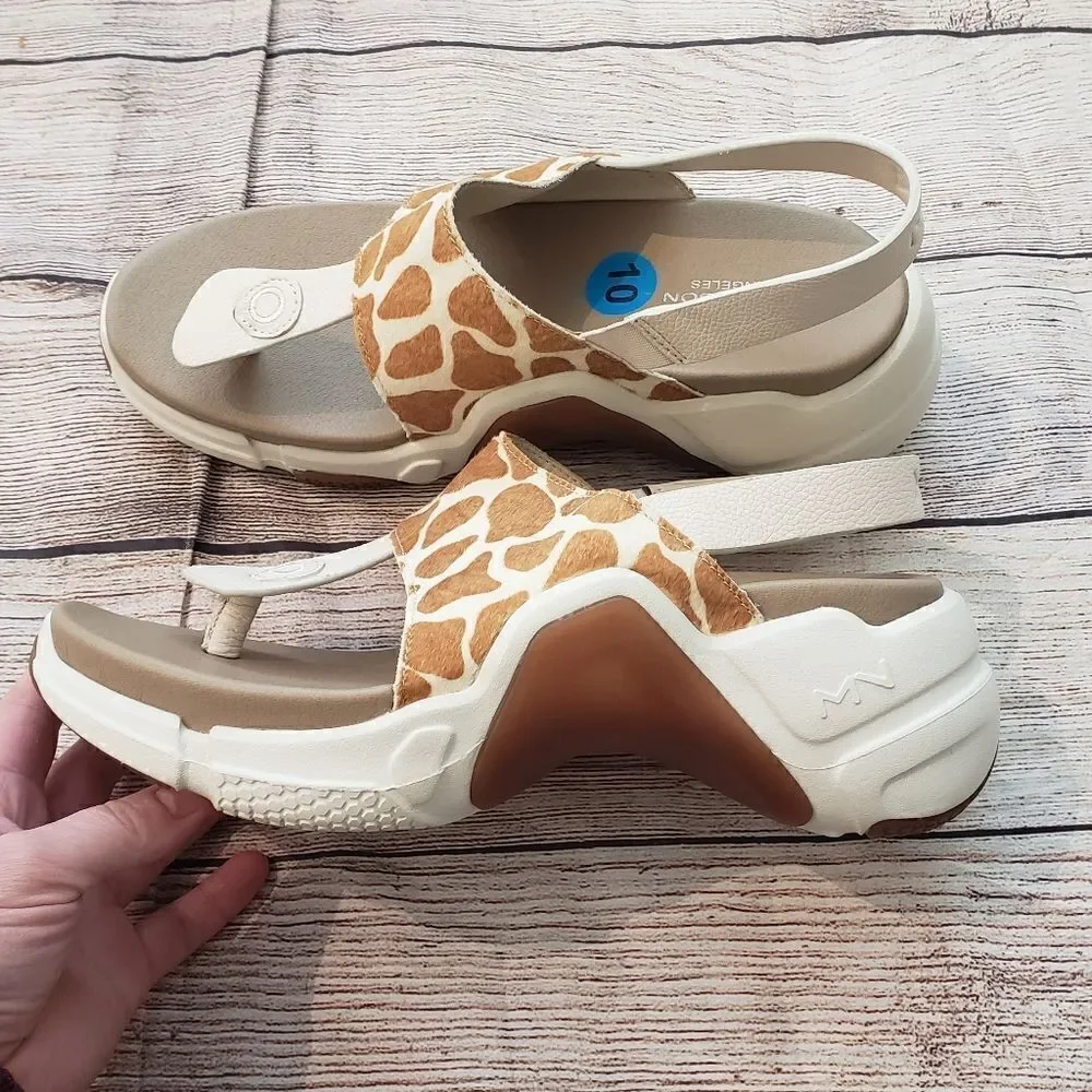 NWOB MARC NASON Giraffe Sandal Platform, Sz 10